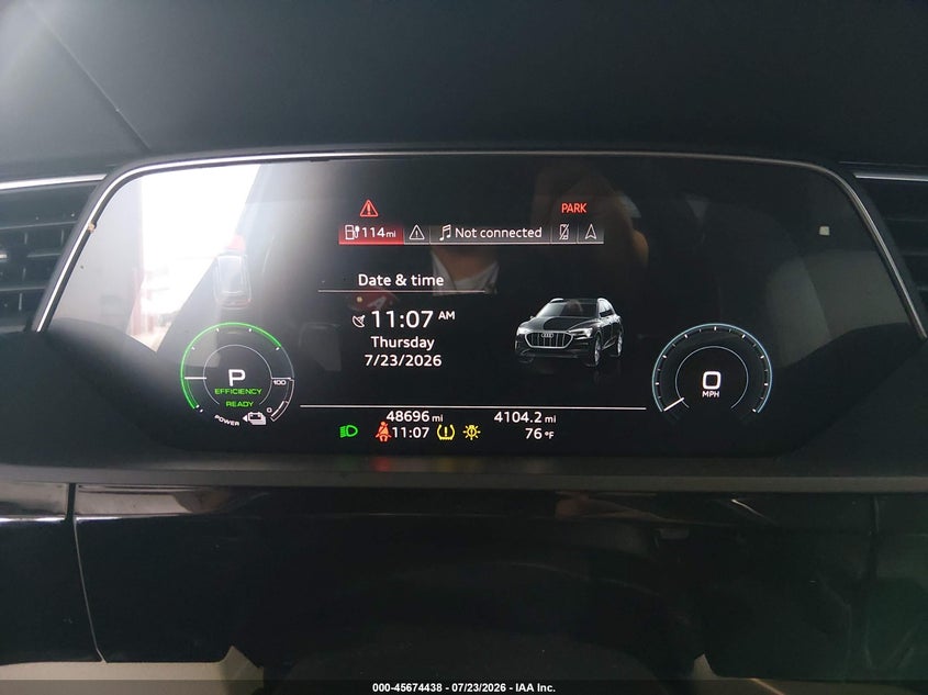 2019 Audi E-tron VIN WA1LAAGEXKB024227 IAAI salvage auction — LEFT FRONT, Salvage (North Carolina), sold $8,150 on 2026-09-04 (photo 7)
