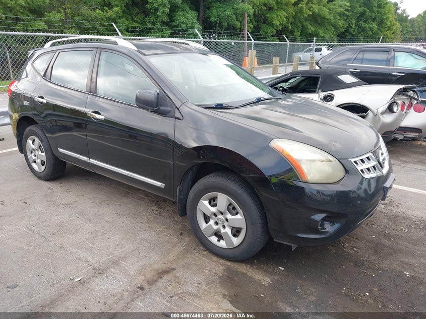 2014 Nissan Rogue VIN JN8AS5MV3EW720483 IAAI salvage auction — NORMAL WEAR, Clear (New Jersey), sold $25 on 2026-07-30 (photo 1)