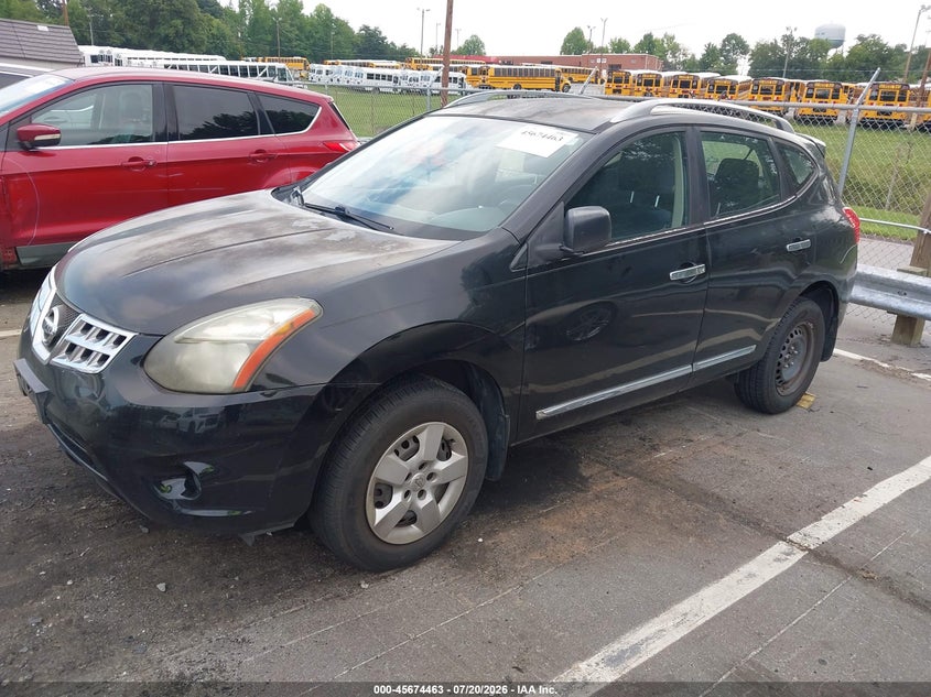 2014 Nissan Rogue VIN JN8AS5MV3EW720483 IAAI salvage auction — NORMAL WEAR, Clear (New Jersey), sold $25 on 2026-07-30 (photo 2)