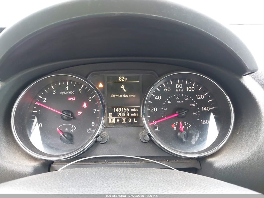 2014 Nissan Rogue VIN JN8AS5MV3EW720483 IAAI salvage auction — NORMAL WEAR, Clear (New Jersey), sold $25 on 2026-07-30 (photo 7)
