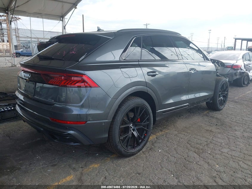 2019 Audi Q8 VIN WA1EVAF1XKD031114 IAAI salvage auction — FRONT END, Salvage (California), sold $13,600 on 2026-07-31 (photo 4)