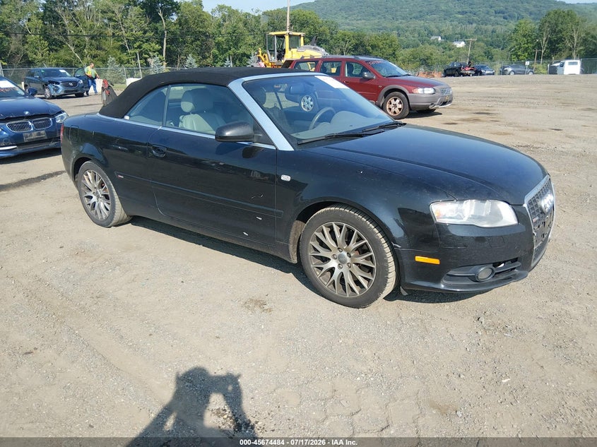 2009 Audi A4 VIN WAUDF48H19K000315 IAAI salvage auction — NORMAL WEAR, Clear (New Jersey), sold $550 on 2026-07-30 (photo 1)