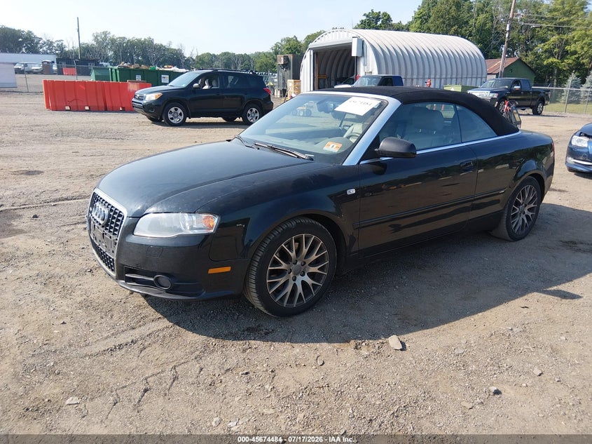 2009 Audi A4 VIN WAUDF48H19K000315 IAAI salvage auction — NORMAL WEAR, Clear (New Jersey), sold $550 on 2026-07-30 (photo 2)