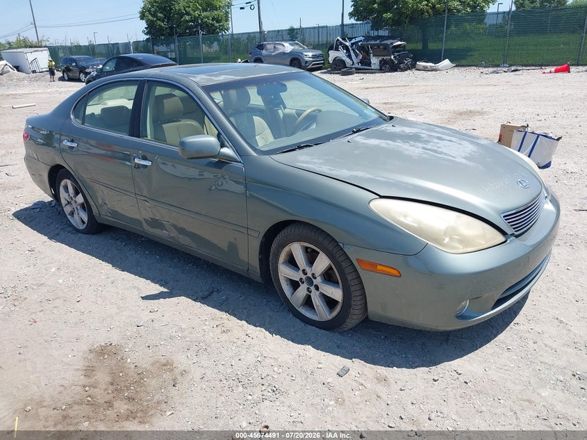 2005 Lexus Es 330 VIN JTHBA30G455065625 IAAI salvage auction — NORMAL WEAR, Clear (Pennsylvania), sold $550 on 2026-07-31 (photo 1)