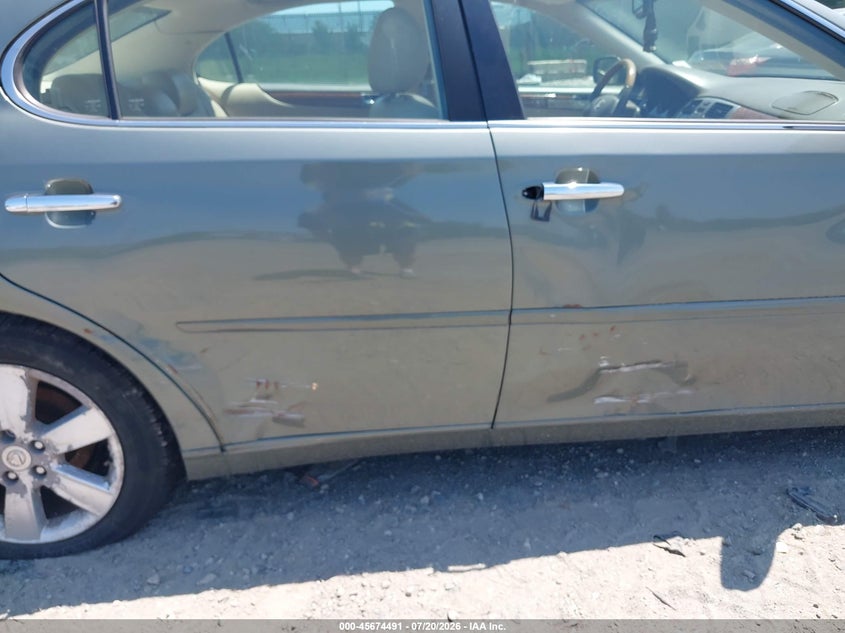 2005 Lexus Es 330 VIN JTHBA30G455065625 IAAI salvage auction — NORMAL WEAR, Clear (Pennsylvania), sold $550 on 2026-07-31 (photo 6)