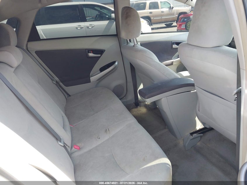 2010 Toyota Prius VIN JTDKN3DU2A0007025 IAAI salvage auction — NORMAL WEAR, Clear - Dealer Only (California), sold $525 on 2026-07-28 (photo 8)