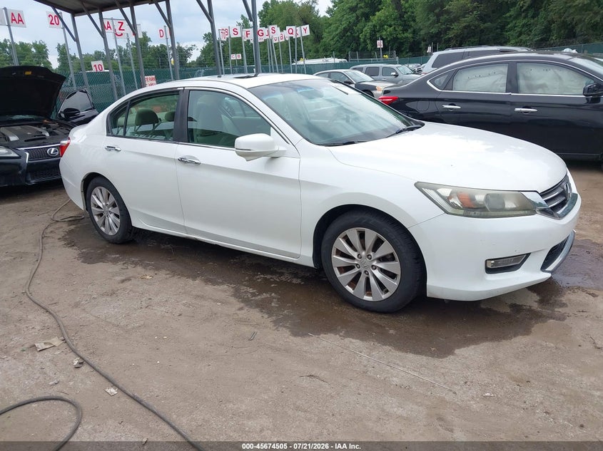 2013 Honda Accord VIN 1HGCR2F77DA259315 IAAI salvage auction — UNKNOWN, Salvage (Pennsylvania), sold $2,350 on 2026-07-30 (photo 1)