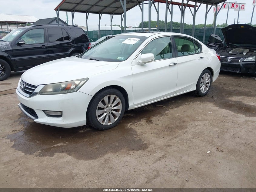 2013 Honda Accord VIN 1HGCR2F77DA259315 IAAI salvage auction — UNKNOWN, Salvage (Pennsylvania), sold $2,350 on 2026-07-30 (photo 2)
