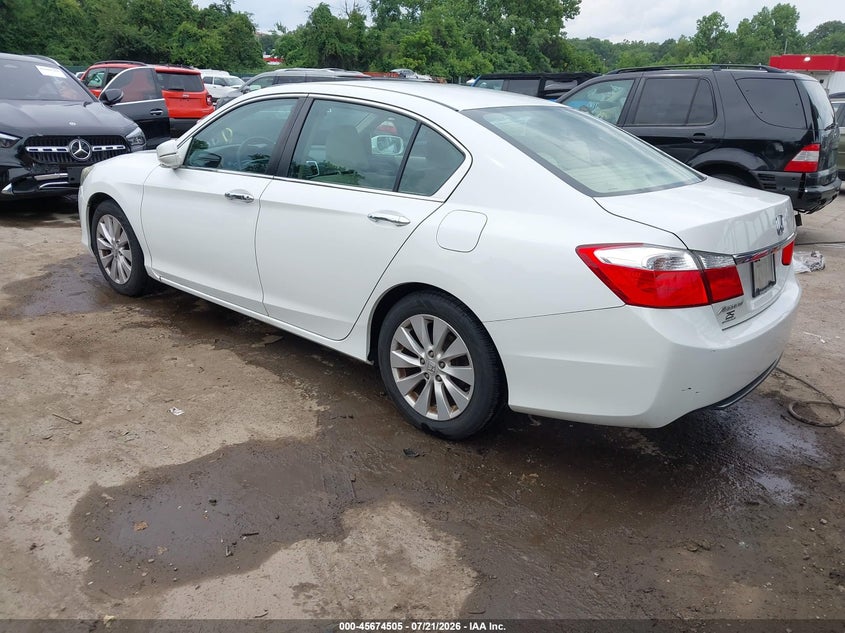 2013 Honda Accord VIN 1HGCR2F77DA259315 IAAI salvage auction — UNKNOWN, Salvage (Pennsylvania), sold $2,350 on 2026-07-30 (photo 3)