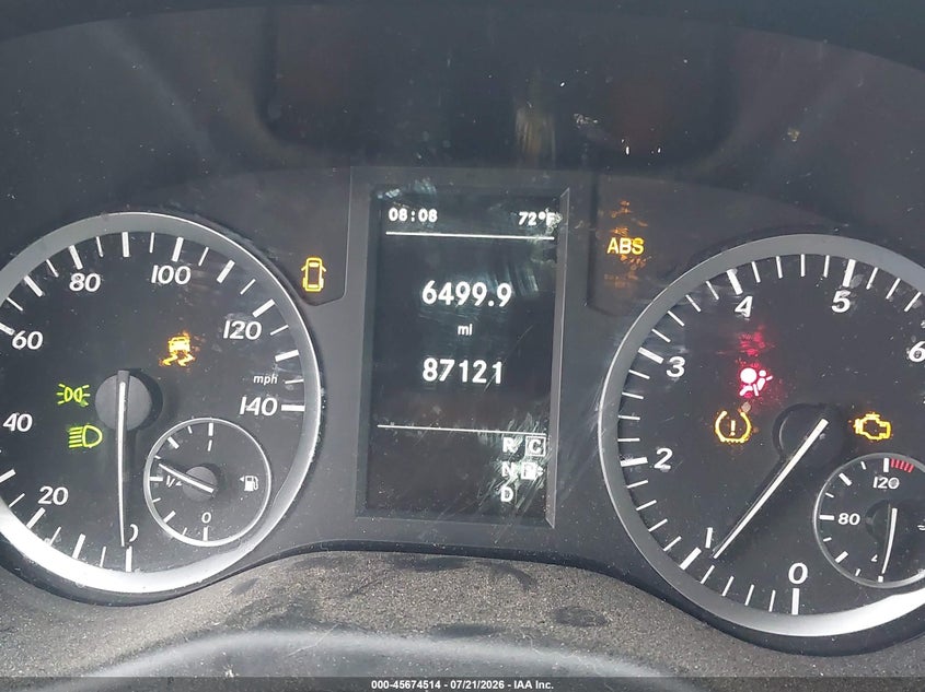 2019 Mercedes-benz Metris VIN WD4PG2EE4K3521112 IAAI salvage auction — SIDE, Salvage (Pennsylvania), sold $4,550 on 2026-07-26 (photo 7)