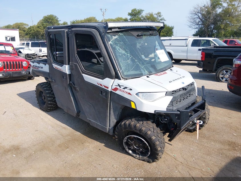 2024 Polaris Ranger VIN 4XARSV990R8076842 IAAI salvage auction — RIGHT FRONT, Certificate Of Title (Nebraska), sold $12,750 on 2026-09-02 (photo 1)