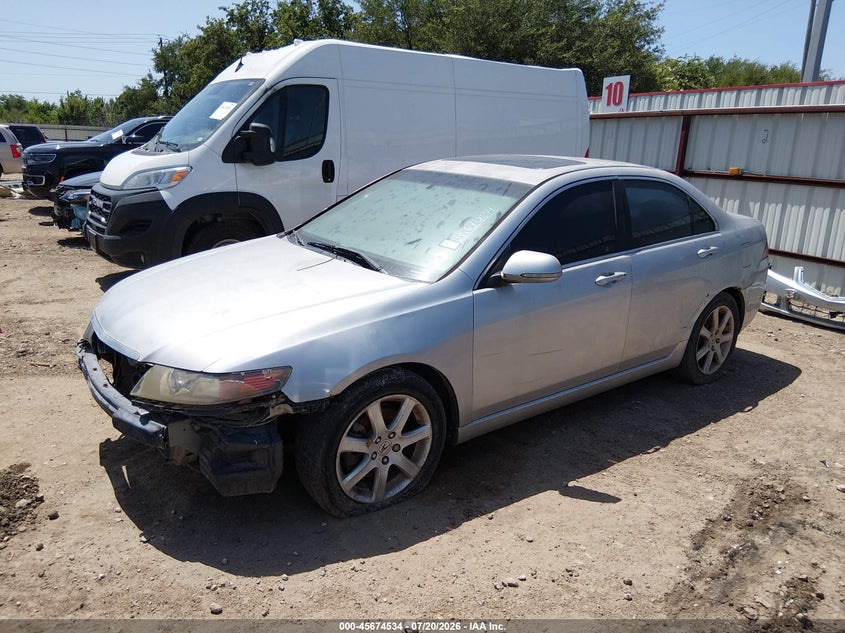 2004 Acura Tsx VIN JH4CL96834C041733 IAAI salvage auction — NORMAL WEAR, Original (Texas), sold $275 on 2026-07-30 (photo 2)