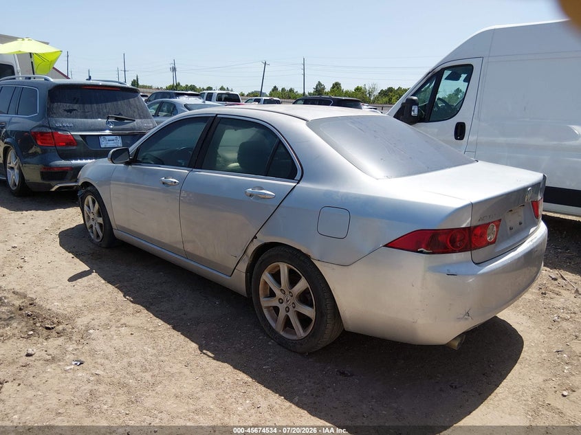 2004 Acura Tsx VIN JH4CL96834C041733 IAAI salvage auction — NORMAL WEAR, Original (Texas), sold $275 on 2026-07-30 (photo 3)
