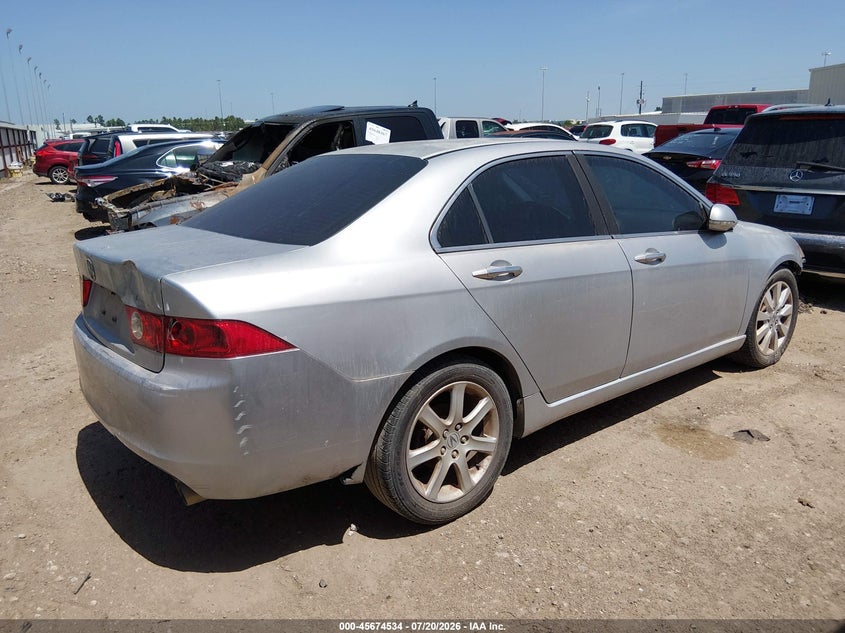 2004 Acura Tsx VIN JH4CL96834C041733 IAAI salvage auction — NORMAL WEAR, Original (Texas), sold $275 on 2026-07-30 (photo 4)