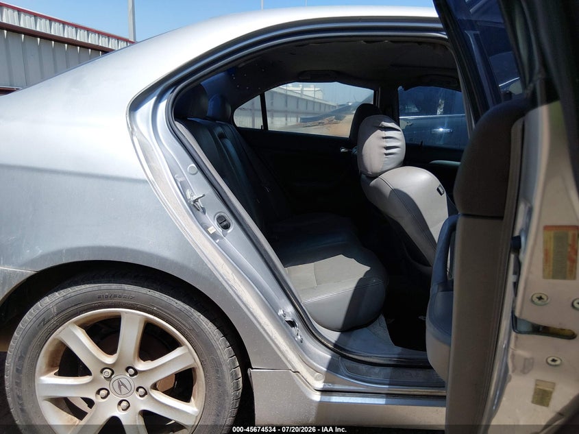 2004 Acura Tsx VIN JH4CL96834C041733 IAAI salvage auction — NORMAL WEAR, Original (Texas), sold $275 on 2026-07-30 (photo 8)