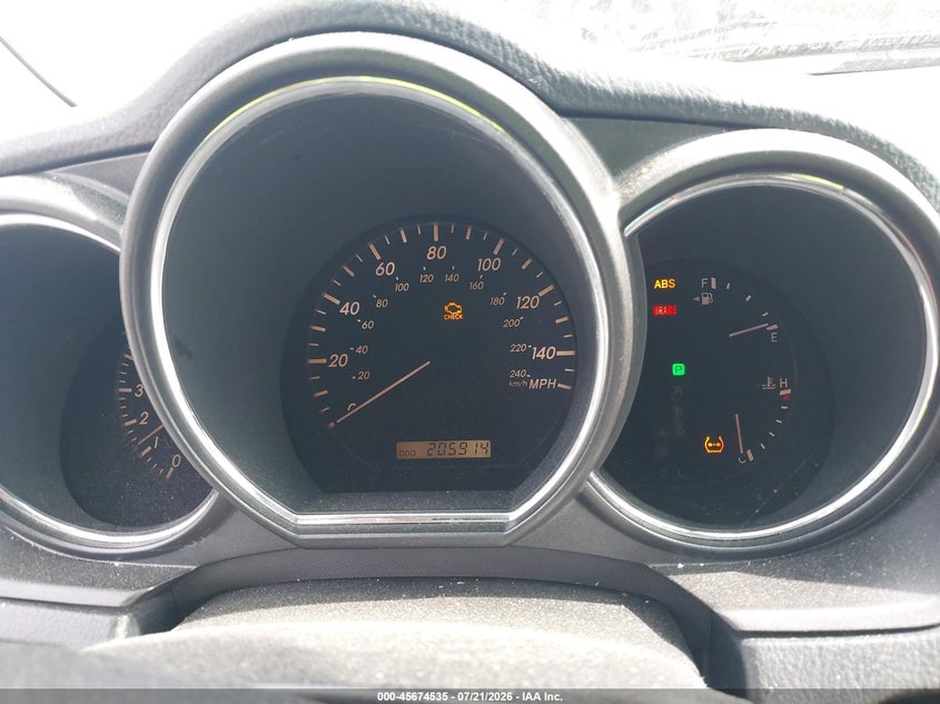 2004 Lexus Rx 330 VIN JTJHA31U740028089 IAAI salvage auction — NORMAL WEAR, Clear (Georgia), sold $1,100 on 2026-07-28 (photo 7)
