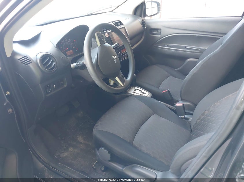 2024 Mitsubishi Mirage VIN ML32AUHJ2RH011660 IAAI salvage auction — RIGHT FRONT, Wait Title, sold $2,100 on 2026-07-30 (photo 5)
