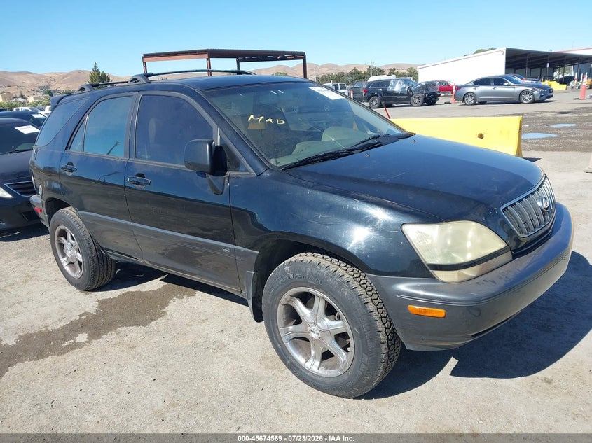 2002 Lexus Rx 300 VIN JTJGF10U720119766 IAAI salvage auction — NORMAL WEAR, Clear - Dealer Only (California), sold $725 on 2026-07-30 (photo 1)