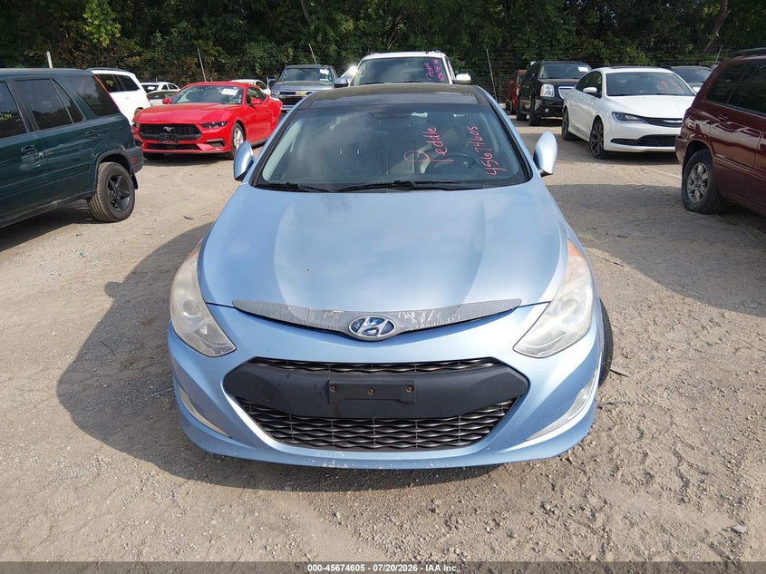 2013 Hyundai Sonata VIN KMHEC4A41DA075842 IAAI salvage auction — NORMAL WEAR, Clear (Indiana), sold $850 on 2026-07-29 (photo 6)