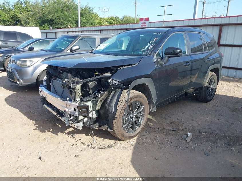 2026 Toyota Rav4 VIN 2T36CRAV7TW036431 IAAI salvage auction — FRONT END, Enterprise Vehicles Clear Only (Oklahoma), sold $23,350 on 2026-07-30 (photo 2)