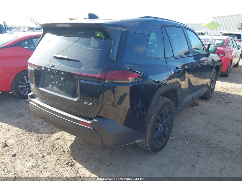 2026 Toyota Rav4 VIN 2T36CRAV7TW036431 IAAI salvage auction — FRONT END, Enterprise Vehicles Clear Only (Oklahoma), sold $23,350 on 2026-07-30 (photo 4)
