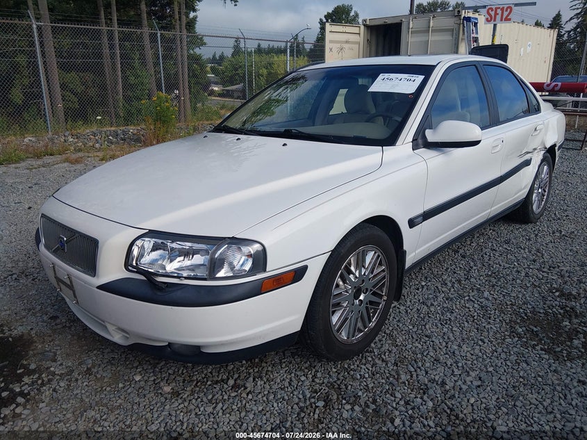 2001 Volvo S80 VIN YV1TS90D311180868 IAAI salvage auction — REAR END, Bill Of Sale (Washington), sold $725 on 2026-08-07 (photo 2)