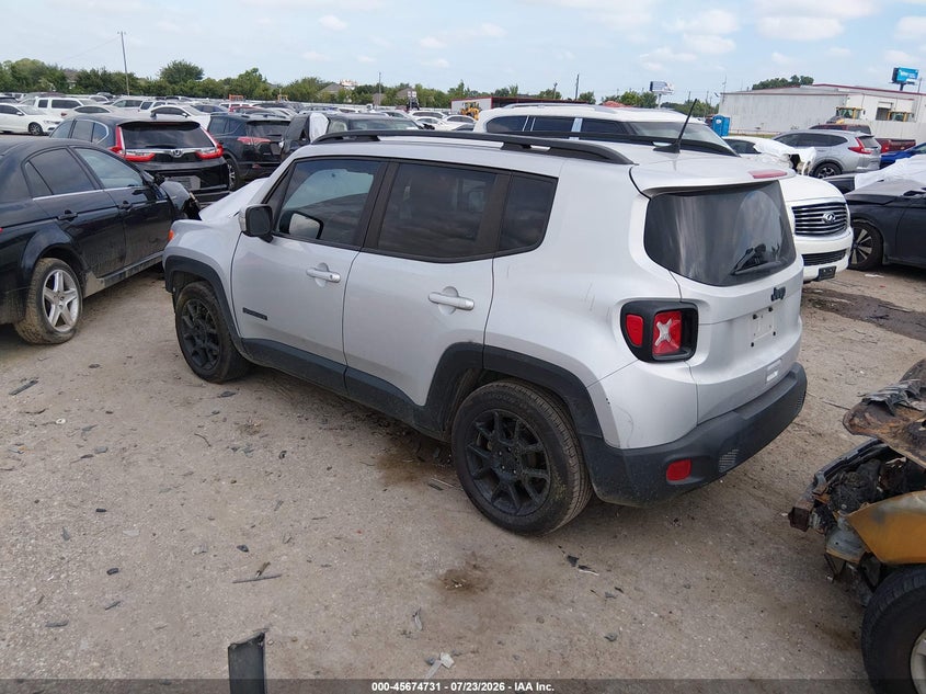 2020 Jeep Renegade VIN ZACNJABB2LPL43654 IAAI salvage auction — FRONT END, Salvage (Texas), sold $900 on 2026-09-28 (photo 3)