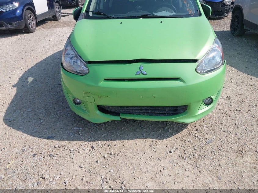 2015 Mitsubishi Mirage VIN ML32A4HJ2FH008253 IAAI salvage auction — NORMAL WEAR, Original (Ohio), sold $25 on 2026-07-29 (photo 6)