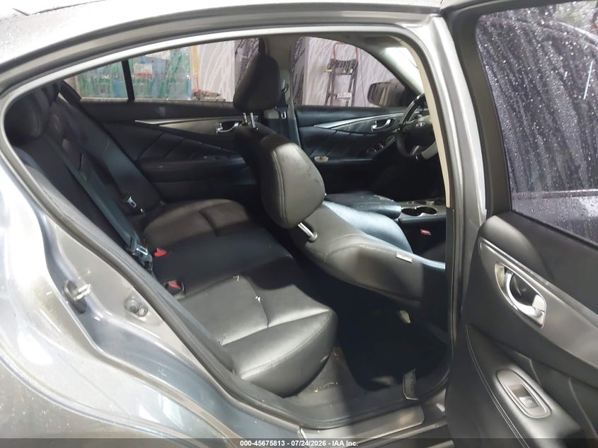 2016 Infiniti Q50 VIN JN1CV7AR4GM253381 IAAI salvage auction — REAR END, Wait Title, sold $1,950 on 2026-08-19 (photo 8)