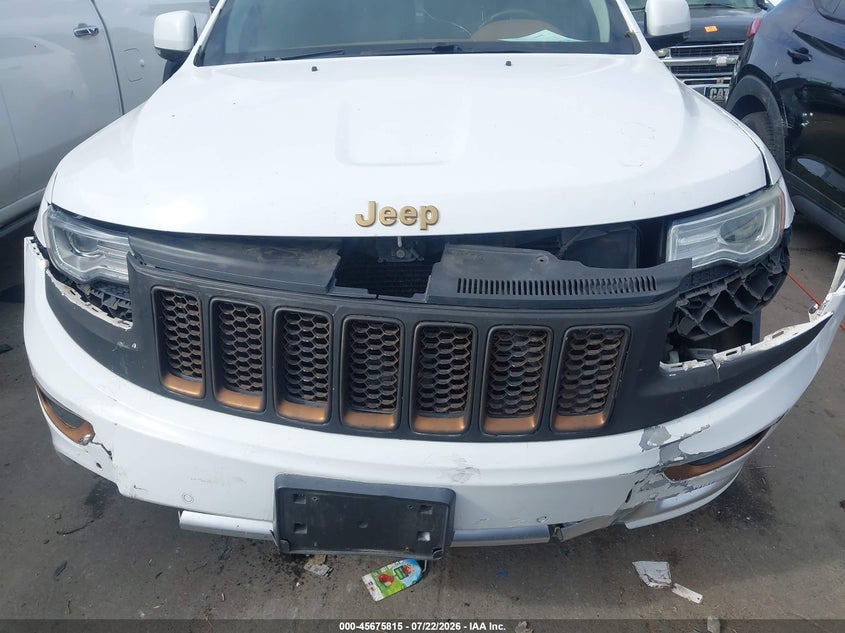 2015 Jeep Grand cherokee VIN 1C4RJFJG3FC950444 IAAI salvage auction — FRONT END, Wait Title, sold $2,150 on 2026-10-03 (photo 6)