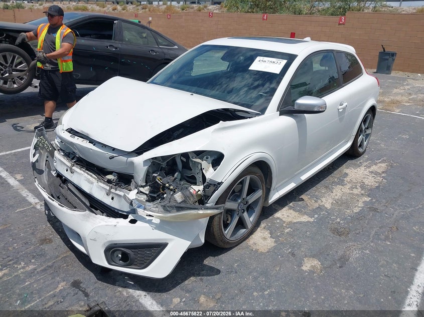 2013 Volvo C30 VIN YV1672MK8D2311726 IAAI salvage auction — FRONT END, Salvage Title, sold $575 on 2026-08-12 (photo 2)