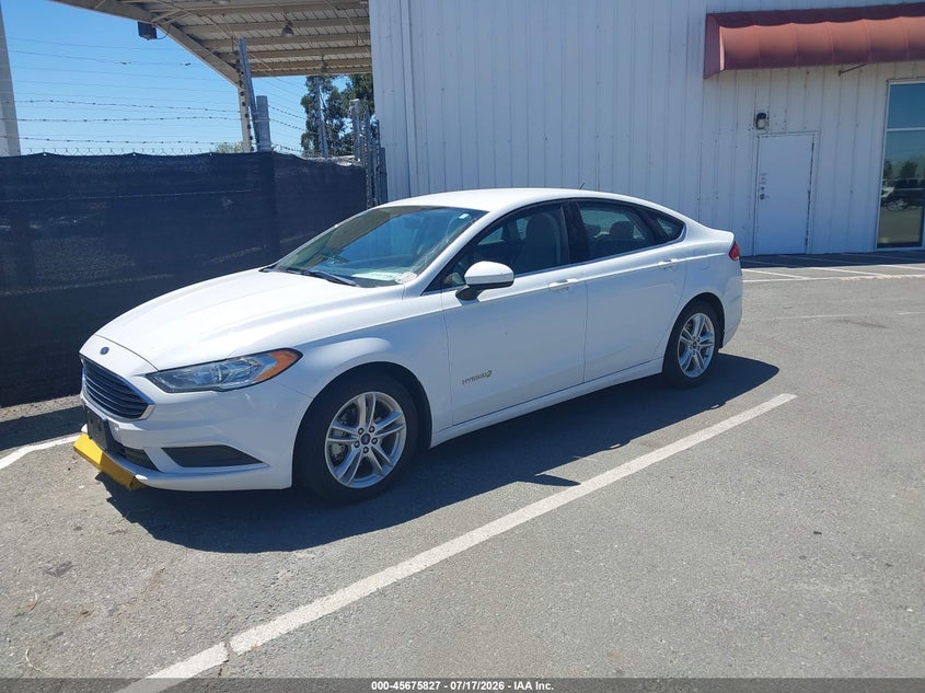 2018 Ford Fusion VIN 3FA6P0UU5JR235729 IAAI salvage auction — NORMAL WEAR, Sf97 (California), sold $12,150 on 2026-07-30 (photo 2)