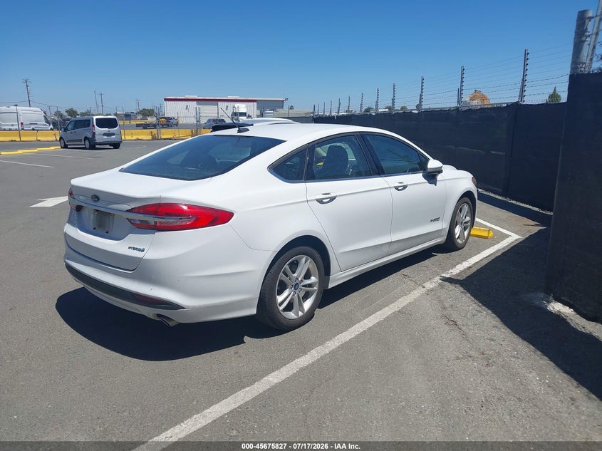 2018 Ford Fusion VIN 3FA6P0UU5JR235729 IAAI salvage auction — NORMAL WEAR, Sf97 (California), sold $12,150 on 2026-07-30 (photo 4)
