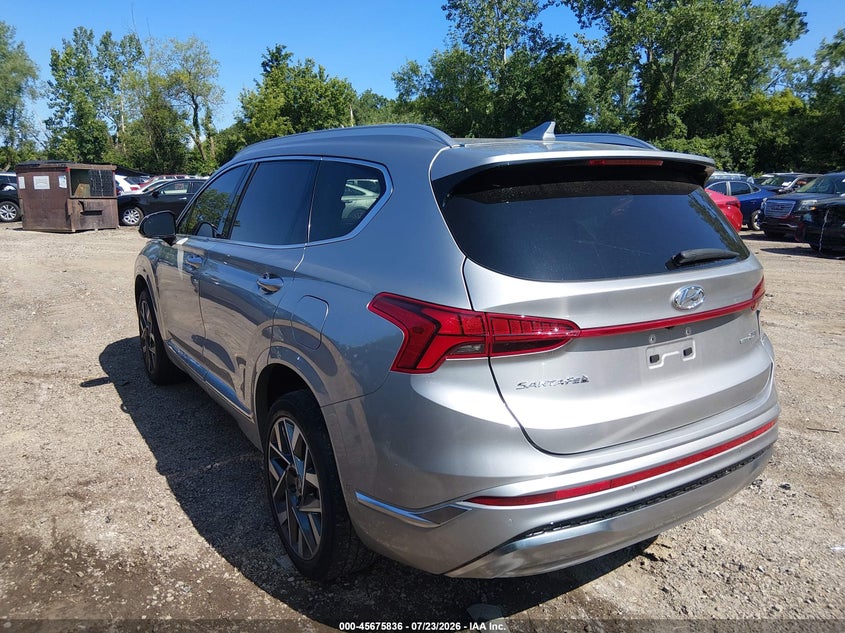 2023 Hyundai Santa fe VIN 5NMS5DAL5PH573836 IAAI salvage auction — RIGHT SIDE, Salvage (Ohio), sold $8,100 on 2026-09-28 (photo 3)