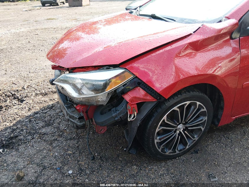2014 Toyota Corolla VIN 2T1BURHEXEC188573 IAAI salvage auction — FRONT END, Wait Title, sold $2,325 on 2026-09-11 (photo 6)