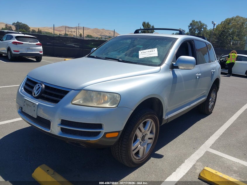 2004 Volkswagen Touareg VIN WVGCM77L84D072715 IAAI salvage auction — UNKNOWN, Clear - Dealer Only (California), sold $325 on 2026-07-30 (photo 6)