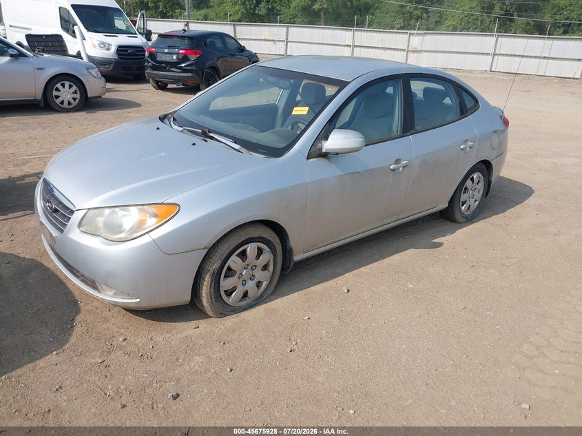 2007 Hyundai Elantra VIN KMHDU46D07U057255 IAAI salvage auction — NORMAL WEAR, Original (Ohio), sold $275 on 2026-07-30 (photo 2)
