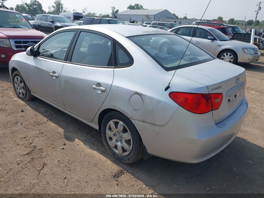 2007 Hyundai Elantra VIN KMHDU46D07U057255 IAAI salvage auction — NORMAL WEAR, Original (Ohio), sold $275 on 2026-07-30 (photo 3)