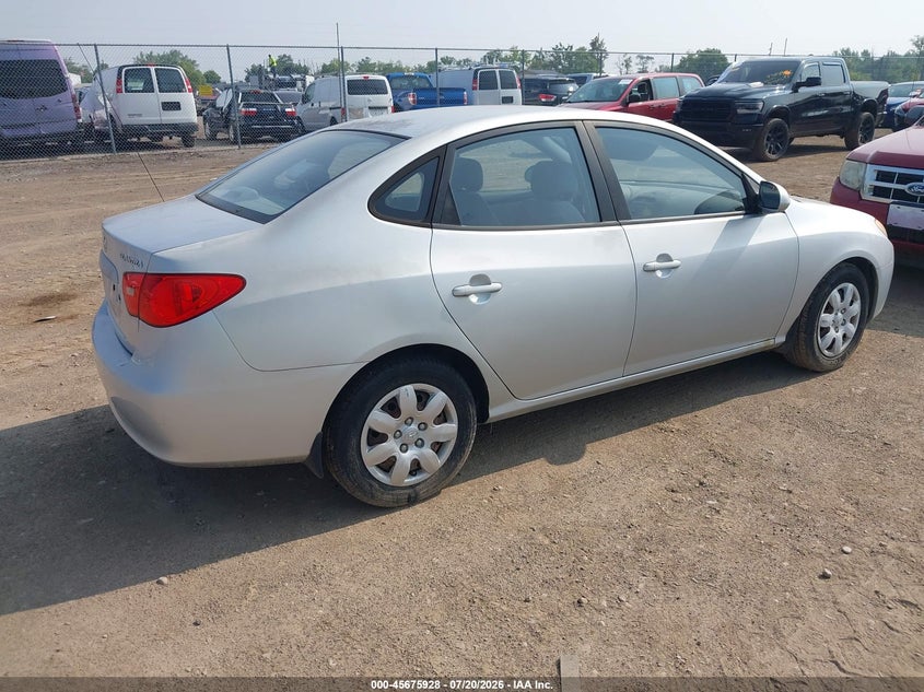 2007 Hyundai Elantra VIN KMHDU46D07U057255 IAAI salvage auction — NORMAL WEAR, Original (Ohio), sold $275 on 2026-07-30 (photo 4)