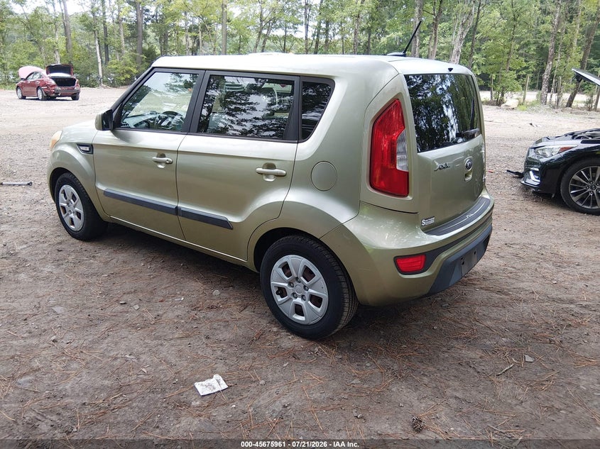 2013 Kia Soul VIN KNDJT2A56D7500968 IAAI salvage auction — RIGHT SIDE, Clear (Virginia), sold $300 on 2026-07-28 (photo 3)