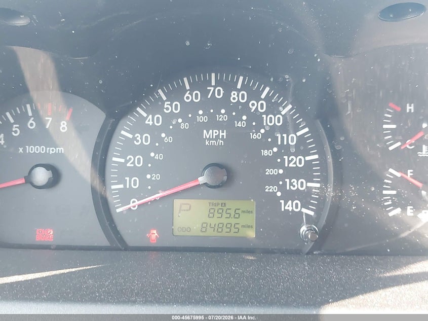 2006 Kia Spectra VIN KNAFE121065240486 IAAI salvage auction — NORMAL WEAR, Clear (Pennsylvania), sold $125 on 2026-07-28 (photo 7)