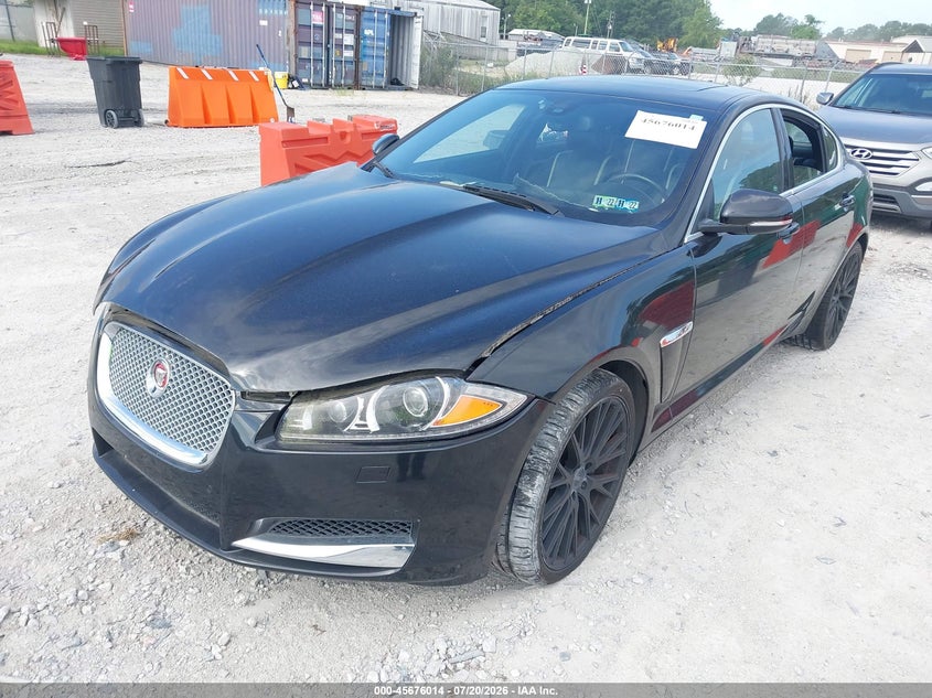 2014 Jaguar Xf VIN SAJWJ0EF8E8U09796 IAAI salvage auction — NORMAL WEAR, Clear-Dealer Only (North Carolina), sold $125 on 2026-07-28 (photo 2)