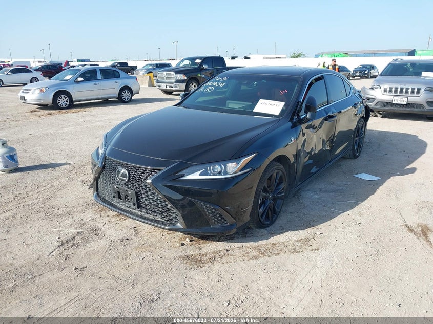 2023 Lexus ES VIN 58AJZ1B17PU147395 IAAI salvage auction — REAR END, Wait Title, sold $15,700 on 2026-09-16 (photo 2)