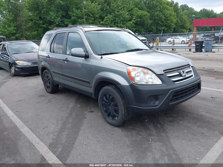 2006 Honda Cr-v VIN SHSRD78886U422910 IAAI salvage auction — MECHANICAL, Clear (Pennsylvania), sold $475 on 2026-07-30 (photo 1)