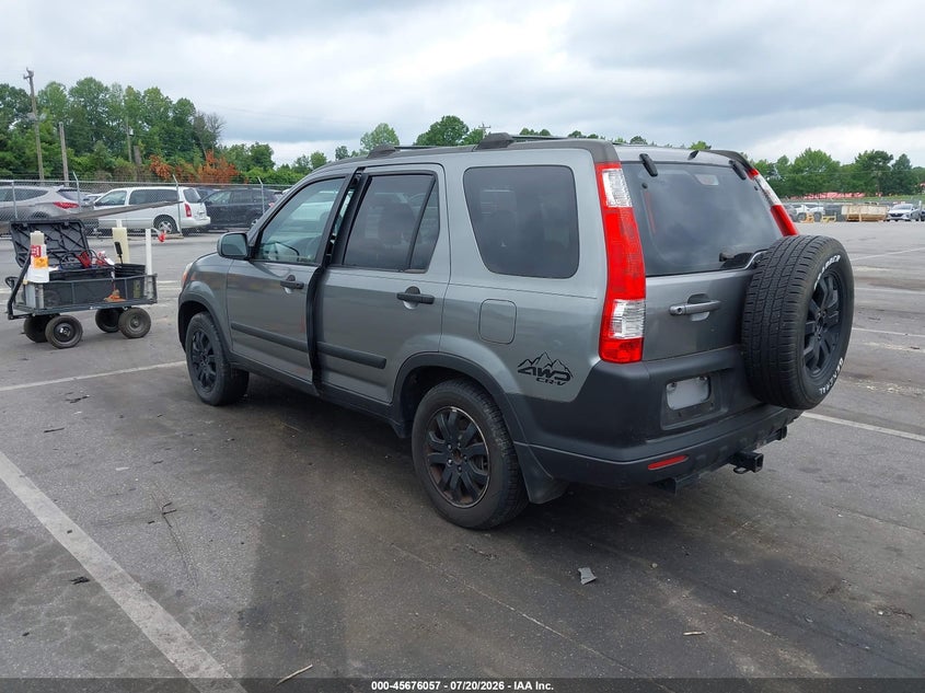 2006 Honda Cr-v VIN SHSRD78886U422910 IAAI salvage auction — MECHANICAL, Clear (Pennsylvania), sold $475 on 2026-07-30 (photo 3)