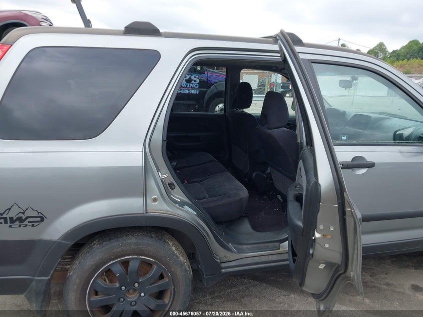 2006 Honda Cr-v VIN SHSRD78886U422910 IAAI salvage auction — MECHANICAL, Clear (Pennsylvania), sold $475 on 2026-07-30 (photo 8)