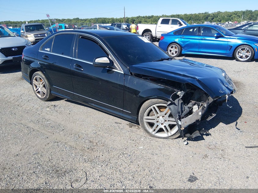 2008 Mercedes-benz C-klasse VIN WDDGF56X78F149342 IAAI salvage auction — FRONT END, Salvage - Greater Than 75% (Maryland), sold $350 on 2026-08-12 (photo 1)