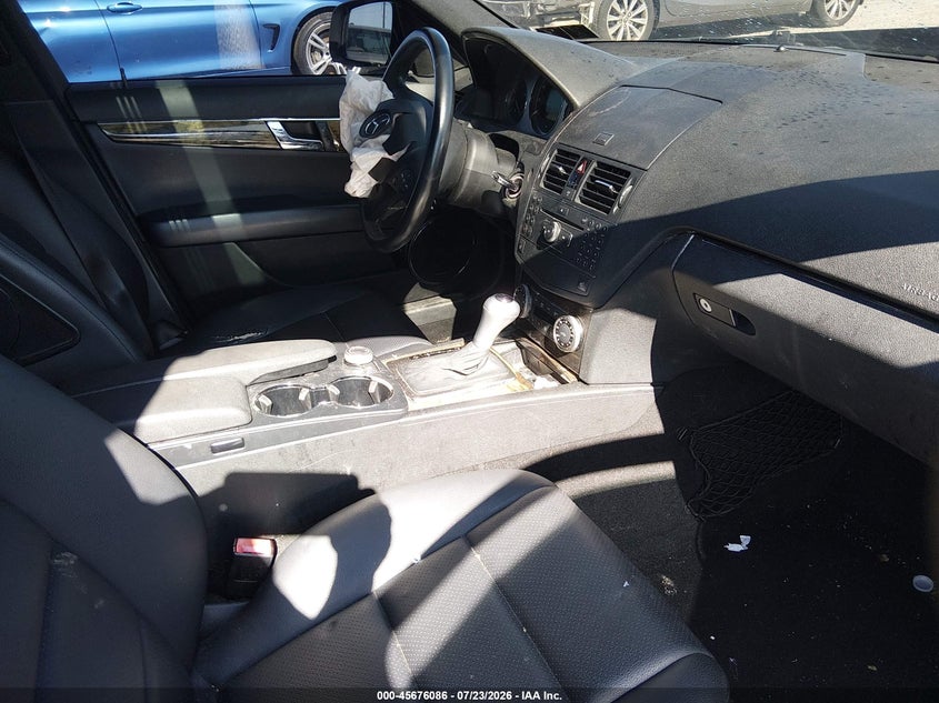 2008 Mercedes-benz C-klasse VIN WDDGF56X78F149342 IAAI salvage auction — FRONT END, Salvage - Greater Than 75% (Maryland), sold $350 on 2026-08-12 (photo 5)