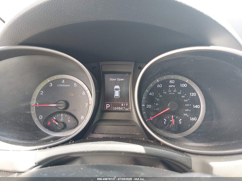 2016 Hyundai Santa fe VIN 5XYZTDLB0GG373241 IAAI salvage auction — NORMAL WEAR, Clear (Tennessee), sold $600 on 2026-07-30 (photo 7)