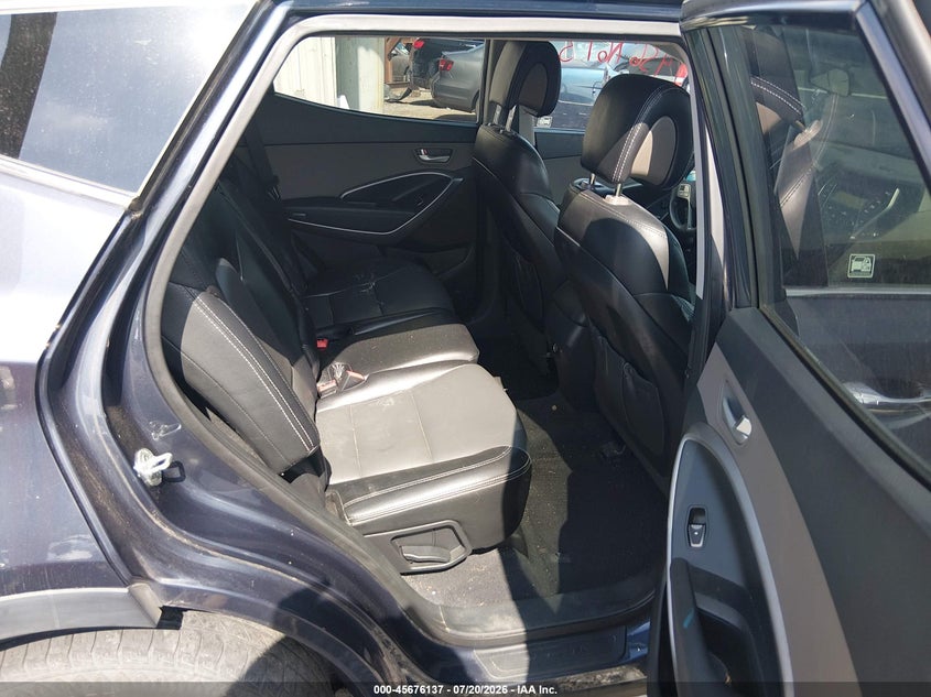2016 Hyundai Santa fe VIN 5XYZTDLB0GG373241 IAAI salvage auction — NORMAL WEAR, Clear (Tennessee), sold $600 on 2026-07-30 (photo 8)